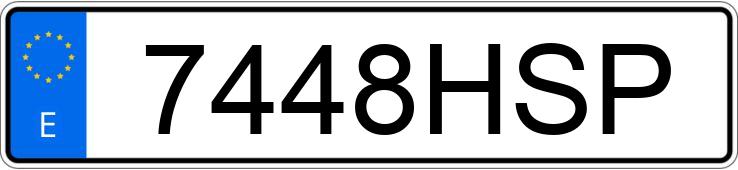 Numer rejestracyjny 7448HSP posiada HYUNDAI IX 35