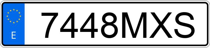 Numer rejestracyjny 7448MXS posiada NISSAN JUKE