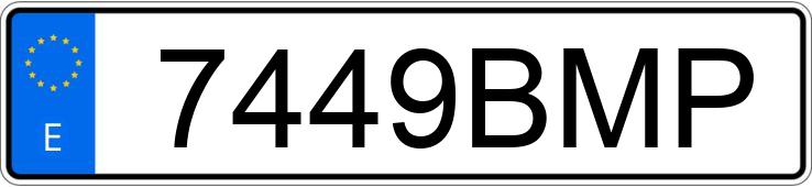 Numer rejestracyjny 7449BMP posiada MERCEDES 220 (110) Numer rejestracyjny 7449BMP posiada MERCEDES 220 (110)