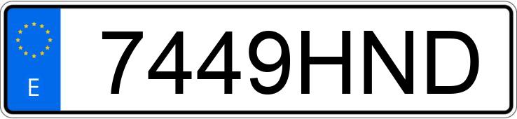 Numer rejestracyjny 7449HND posiada VOLKSWAGEN POLO Numer rejestracyjny 7449HND posiada VOLKSWAGEN POLO