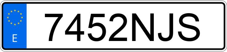 Numer rejestracyjny 7452NJS posiada VOLKSWAGEN TIGUAN Numer rejestracyjny 7452NJS posiada VOLKSWAGEN TIGUAN