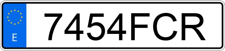 Numer rejestracyjny 7454FCR posiada VOLKSWAGEN CROSSPOLO Numer rejestracyjny 7454FCR posiada VOLKSWAGEN CROSSPOLO