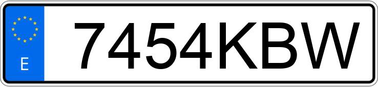 Numer rejestracyjny 7454KBW posiada LEXUS IS 300 H Numer rejestracyjny 7454KBW posiada LEXUS IS 300 H