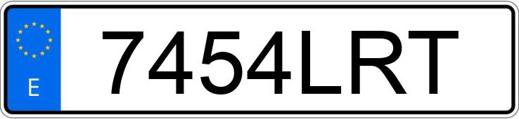 Numer rejestracyjny 7454LRT posiada TRIUMPH TRIDENT Numer rejestracyjny 7454LRT posiada TRIUMPH TRIDENT