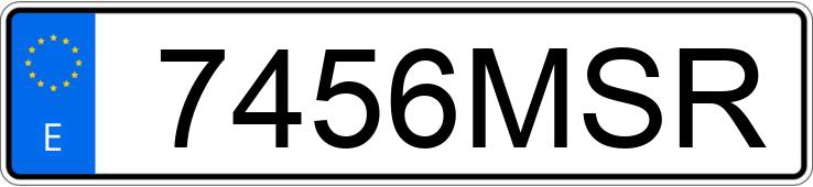 Numer rejestracyjny 7456MSR posiada OPEL MOKKA