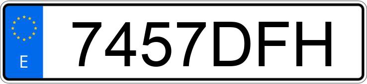 Numer rejestracyjny 7457DFH posiada KIA CARNIVAL Numer rejestracyjny 7457DFH posiada KIA CARNIVAL