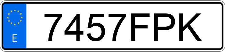 Numer rejestracyjny 7457FPK posiada CITROEN C5 Numer rejestracyjny 7457FPK posiada CITROEN C5