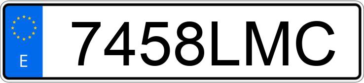 Numer rejestracyjny 7458LMC posiada MASERATI LEVANTE