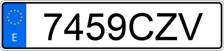 Numer rejestracyjny 7459CZV posiada BMW SERIE 3 Numer rejestracyjny 7459CZV posiada BMW SERIE 3