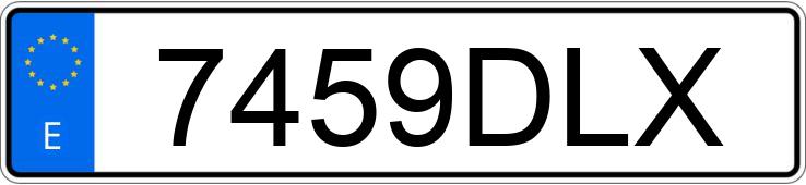 Numer rejestracyjny 7459DLX posiada FORD MONDEO 2.0 TDCI 115 FUTURA