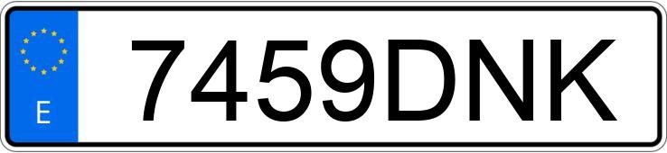 Numer rejestracyjny 7459DNK posiada BMW X3 Numer rejestracyjny 7459DNK posiada BMW X3