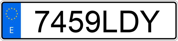 Numer rejestracyjny 7459LDY posiada KIA XCEED