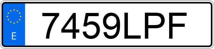 Numer rejestracyjny 7459LPF posiada MERCEDES VIANO Numer rejestracyjny 7459LPF posiada MERCEDES VIANO