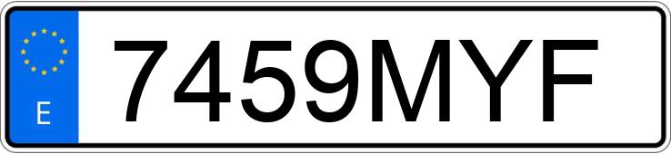 Numer rejestracyjny 7459MYF posiada MERCEDES GLE (167)