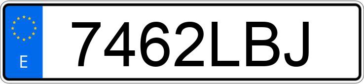 Numer rejestracyjny 7462LBJ posiada NISSAN QASHQAI