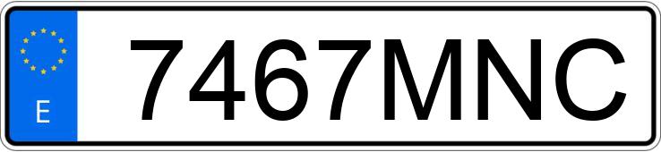 Numer rejestracyjny 7467MNC posiada SYM ADX Numer rejestracyjny 7467MNC posiada SYM ADX