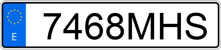 Numer rejestracyjny 7468MHS posiada MASERATI LEVANTE