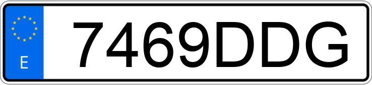 Numer rejestracyjny 7469DDG posiada FORD TRANSIT Numer rejestracyjny 7469DDG posiada FORD TRANSIT