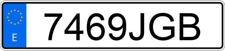 Numer rejestracyjny 7469JGB posiada FORD FIESTA Numer rejestracyjny 7469JGB posiada FORD FIESTA