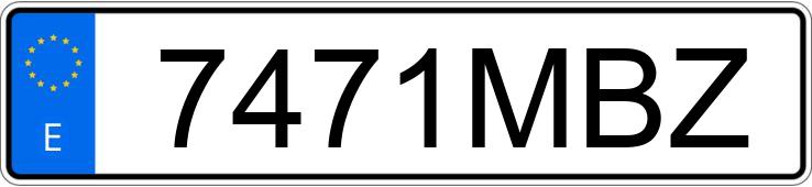 Numer rejestracyjny 7471MBZ posiada KIA SORENTO