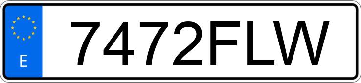 Numer rejestracyjny 7472FLW posiada BMW SERIE 3 Numer rejestracyjny 7472FLW posiada BMW SERIE 3