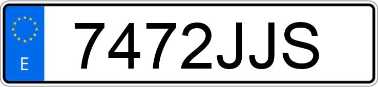 Numer rejestracyjny 7472JJS posiada KIA CEED