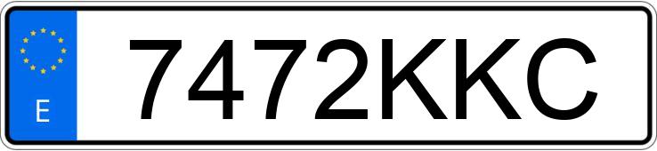 Numer rejestracyjny 7472KKC posiada AUDI A6 Numer rejestracyjny 7472KKC posiada AUDI A6