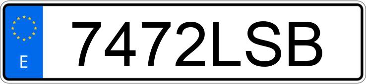 Numer rejestracyjny 7472LSB posiada VOLKSWAGEN T-ROC Numer rejestracyjny 7472LSB posiada VOLKSWAGEN T-ROC