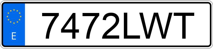 Numer rejestracyjny 7472LWT posiada SUZUKI BURGMAN 400 Numer rejestracyjny 7472LWT posiada SUZUKI BURGMAN 400