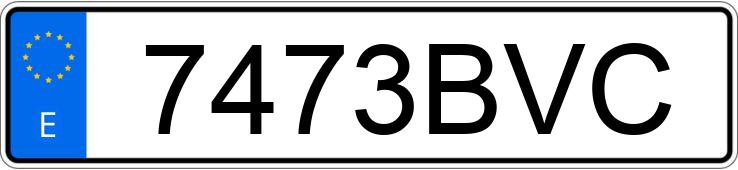 Numer rejestracyjny 7473BVC posiada AUDI A4