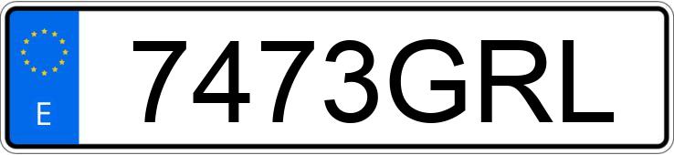 Numer rejestracyjny 7473GRL posiada FORD KUGA