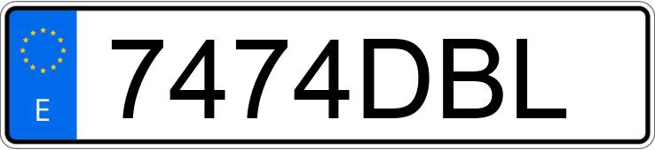 Numer rejestracyjny 7474DBL posiada NISSAN TERRANO Numer rejestracyjny 7474DBL posiada NISSAN TERRANO