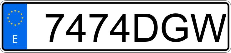 Numer rejestracyjny 7474DGW posiada RENAULT CLIO Numer rejestracyjny 7474DGW posiada RENAULT CLIO