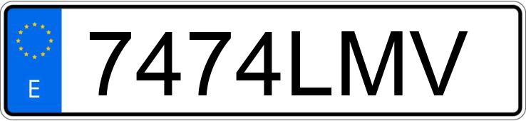 Numer rejestracyjny 7474LMV posiada MERCEDES GLC (253)