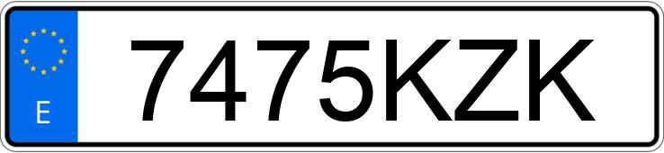 Numer rejestracyjny 7475KZK posiada VOLKSWAGEN TIGUAN ALLSPACE Numer rejestracyjny 7475KZK posiada VOLKSWAGEN TIGUAN ALLSPACE