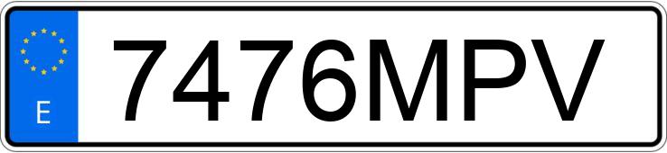 Numer rejestracyjny 7476MPV posiada MAZDA CX-60