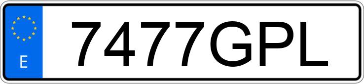 Numer rejestracyjny 7477GPL posiada FORD KUGA Numer rejestracyjny 7477GPL posiada FORD KUGA