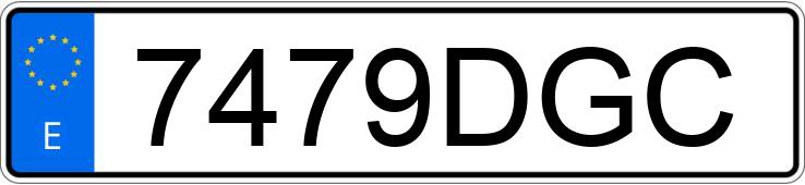 Numer rejestracyjny 7479DGC posiada CITROEN C3