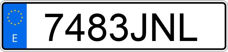 Numer rejestracyjny 7483JNL posiada PEUGEOT TWEET 125 EVO S Numer rejestracyjny 7483JNL posiada PEUGEOT TWEET 125 EVO S