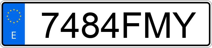 Numer rejestracyjny 7484FMY posiada FIAT STILO