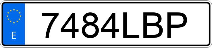 Numer rejestracyjny 7484LBP posiada KTM EXC 300 Numer rejestracyjny 7484LBP posiada KTM EXC 300