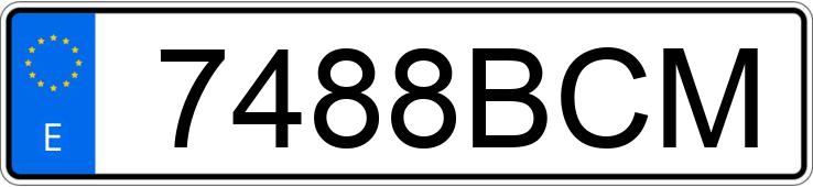 Numer rejestracyjny 7488BCM posiada RENAULT LAGUNA Numer rejestracyjny 7488BCM posiada RENAULT LAGUNA