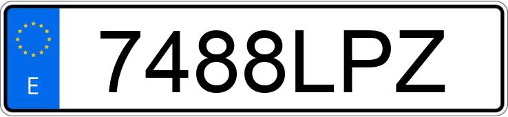 Numer rejestracyjny 7488LPZ posiada MAZDA MAZDA6 Numer rejestracyjny 7488LPZ posiada MAZDA MAZDA6