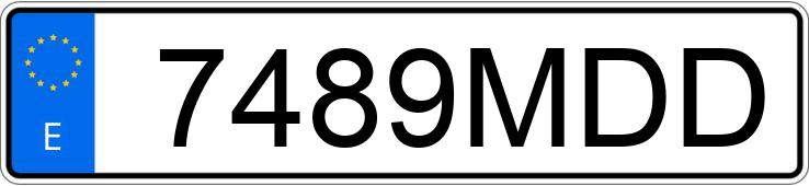 Numer rejestracyjny 7489MDD posiada SKODA SCALA Numer rejestracyjny 7489MDD posiada SKODA SCALA