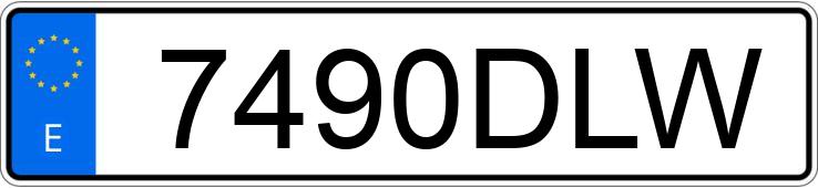 Numer rejestracyjny 7490DLW posiada BMW SERIE 3 Numer rejestracyjny 7490DLW posiada BMW SERIE 3