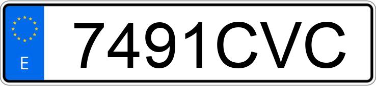 Numer rejestracyjny 7491CVC posiada VOLKSWAGEN POLO Numer rejestracyjny 7491CVC posiada VOLKSWAGEN POLO