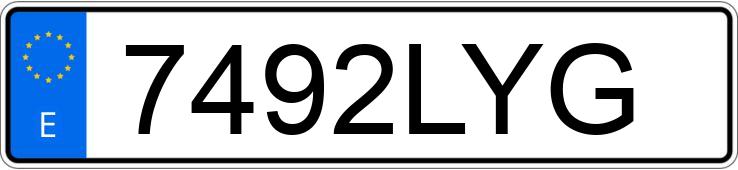 Numer rejestracyjny 7492LYG posiada SUZUKI SWIFT Numer rejestracyjny 7492LYG posiada SUZUKI SWIFT
