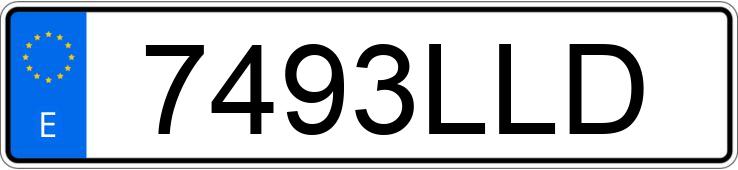 Die Registrierungsnummer 7493LLD hat PEUGEOT RIFTER LONG 1.5BLUEHDI 130 S&S ACTIVE