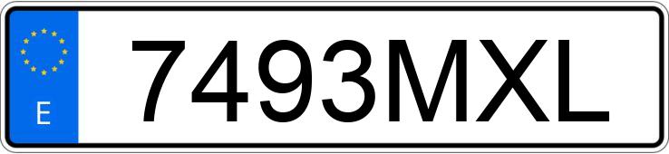 Numer rejestracyjny 7493MXL posiada AUDI Q3 SPORTBACK 35 TDI S-TRONIC BLACK-LIMITED