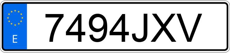 Numer rejestracyjny 7494JXV posiada AUDI A4 Numer rejestracyjny 7494JXV posiada AUDI A4
